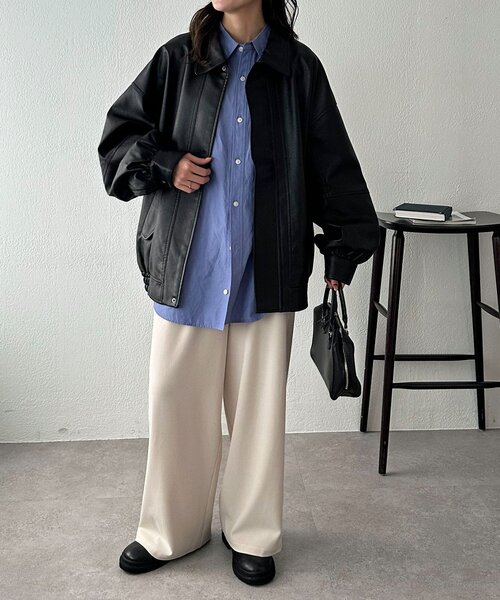 DISCOAT（ディスコート）の「【衿取り外し可能/ユニセックス】ボア衿