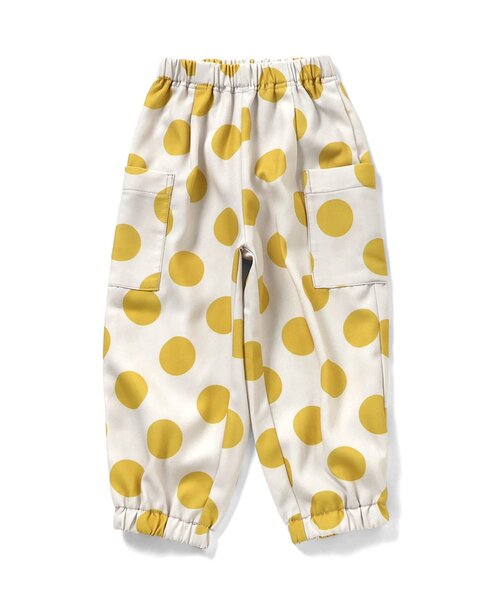 BREEZE（ブリーズ）の「【WEB限定/ジュニア対応】ゆるタックパンツ（カーゴパンツ・キッズ・ネイビー/イエロー/ブラウン/ピンク/ブルー・90/100/110/120/130/140）」の4枚目の写真