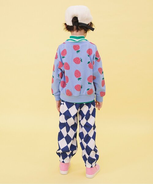 BREEZE（ブリーズ）の「【WEB限定/ジュニア対応】ゆるタックパンツ（カーゴパンツ・キッズ・ネイビー/イエロー/ブラウン/ピンク/ブルー・90/100/110/120/130/140）」の11枚目の写真