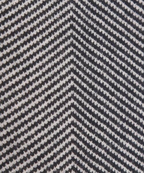 ITS'DEMO（イッツデモ）の「【手洗い可】Wジャカードコーディガン（カーディガン/ボレロ・レディース・ブラック系3/ベージュ系その他6・00）」の12枚目の写真