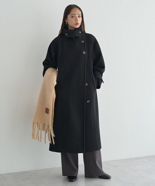 セール】【2025AW】3WAYカラーロングコート（ステンカラーコート