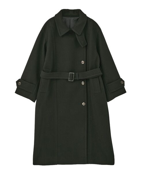 セール】【2025AW】3WAYカラーロングコート（ステンカラーコート