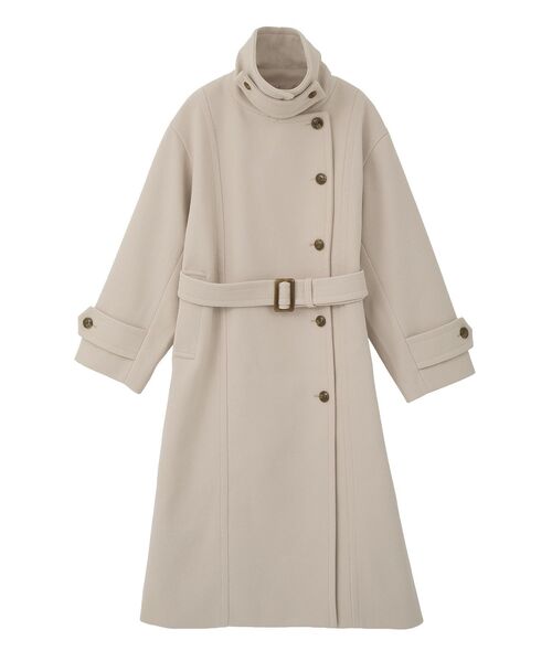 セール】【2025AW】3WAYカラーロングコート（ステンカラーコート