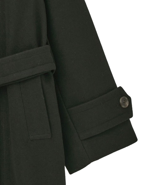 earth music&ecology(アースミュージックアンドエコロジー)の「【2025AW】3WAYカラーロングコート(ステンカラーコート・レディース・モカ/ブラック/ライトベージュ・M/L)」の18枚目の写真