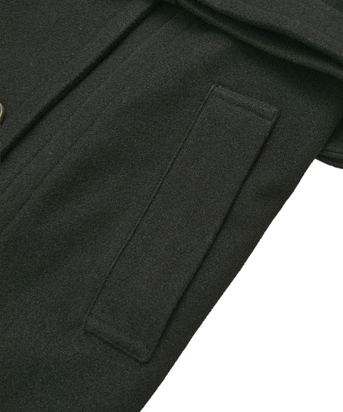 earth music&ecology(アースミュージックアンドエコロジー)の「【2025AW】3WAYカラーロングコート(ステンカラーコート・レディース・モカ/ブラック/ライトベージュ・M/L)」の14枚目の写真