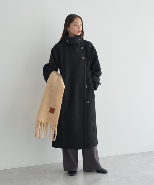 セール】【2025AW】3WAYカラーロングコート（ステンカラーコート