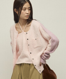 Firsthand | Firsthand/ファーストハンド アルパカ混 バイカラー ニット カーディガン(カーディガン/ボレロ)