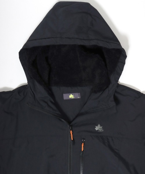 LOGOS（ロゴス）の「2025AW LOGOS/ロゴス ナイロン 撥水 裏フリース マウンテンパーカー レディース メンズ ナイロンジャケット（マウンテンパーカー・メンズ・ブラック/カーキ/ベージュ/ネイビー・L/LL/M）」の14枚目の写真