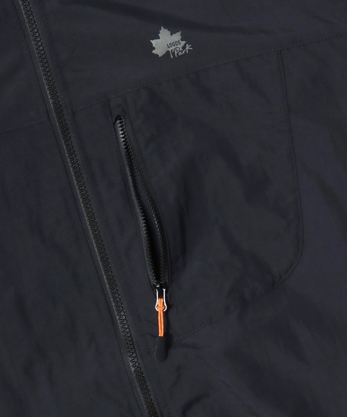 LOGOS（ロゴス）の「2025AW LOGOS/ロゴス ナイロン 撥水 裏フリース マウンテンパーカー レディース メンズ ナイロンジャケット（マウンテンパーカー・メンズ・ブラック/カーキ/ベージュ/ネイビー・L/LL/M）」の18枚目の写真