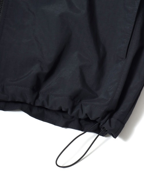 p*a様 新品正規品【MARK&LONA/L】プルオーバーナイロンスニード　レイ セール】2025AW LOGOS/ロゴス ナイロン 撥水 裏フリース マウンテン