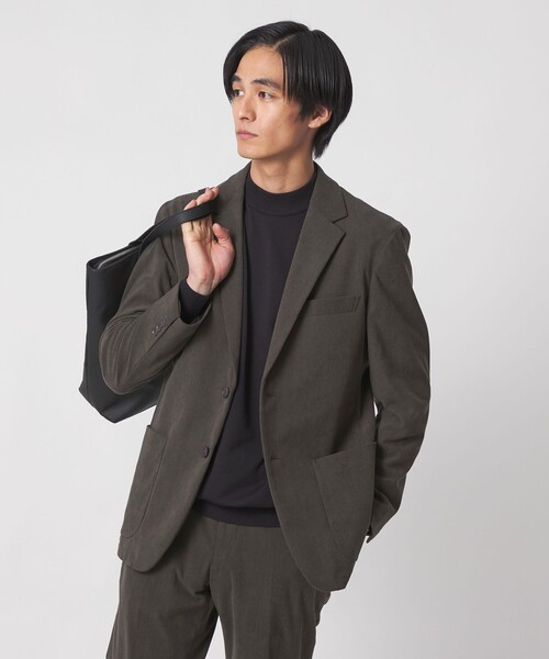 ライト コーデュロイ シングル 2ボタン テーラードジャケット UA COZY