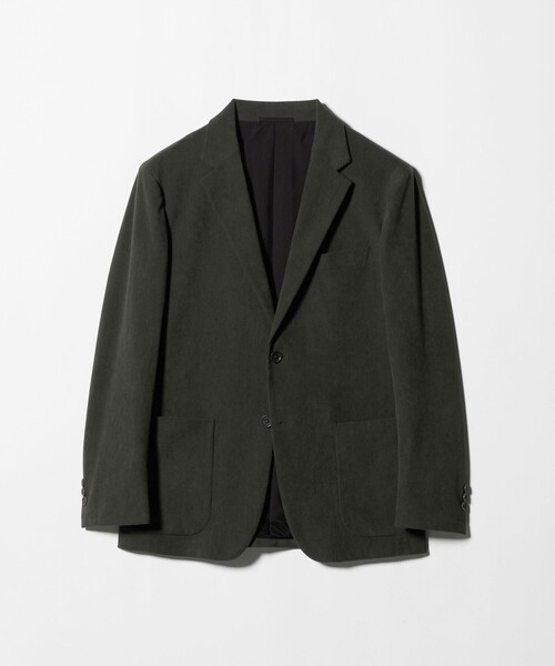 ライト コーデュロイ シングル 2ボタン テーラードジャケット UA COZY