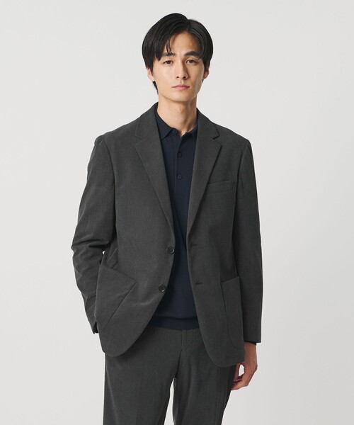 ライト コーデュロイ シングル 2ボタン テーラードジャケット UA COZY