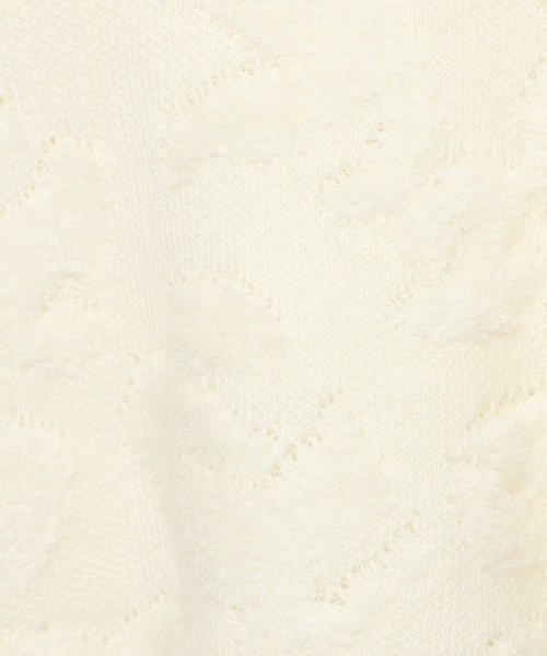 mysty woman（ミスティウーマン）の「【セット着用可】アートフラワージャガードプルオーバー 603636（ニット/セーター・レディース・アイボリー/グリーン/ブラック・FREE）」の16枚目の写真