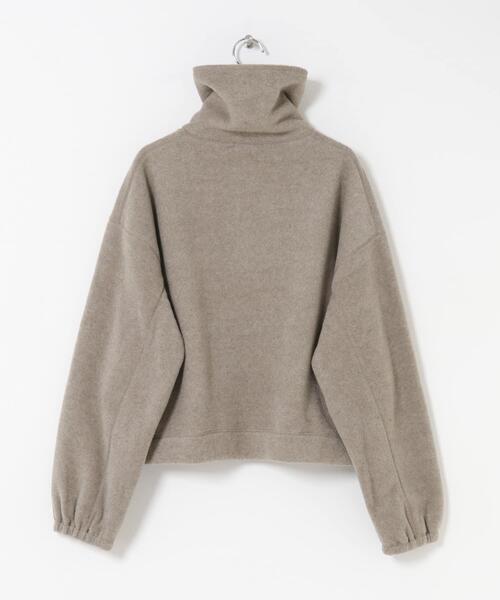 FORK&SPOON（フォークアンドスプーン）の「FORK&SPOON　スナップタートルフリースプルオーバー（その他トップス・レディース・モカ/チャコールグレー・1）」の22枚目の写真