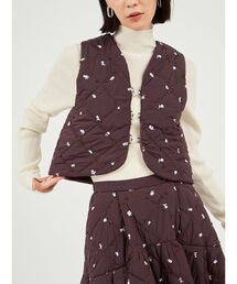 emmi エミ　フードリバーコート　ブラウン　サイズ1 ウール100% 美品 ロイヤルジーロン・フーデッドミドルコート（ダッフルコート）｜emmi