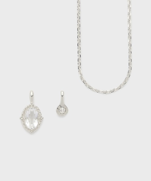 NOJESS（ノジェス）の「【Christmas Limited Edition】シルバーチャームセットネックレス（ネックレス・レディース・シルバー・フリー）」の5枚目の写真