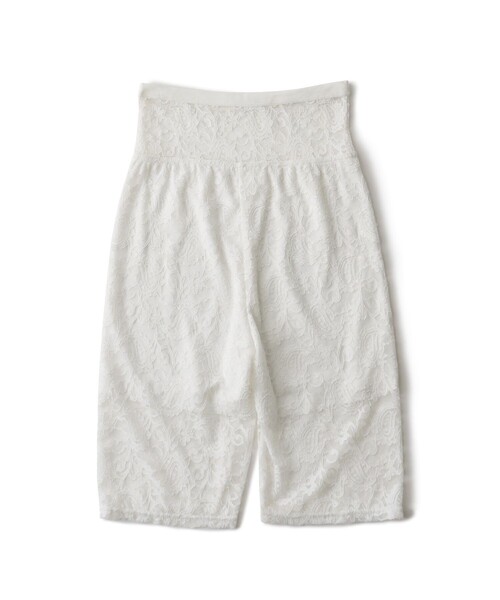 Subciety(サブサエティ)の「【WOMEN】Paiseley lace biker shorts(その他パンツ・レディース・ホワイト/ブラック・FREE)」の22枚目の写真