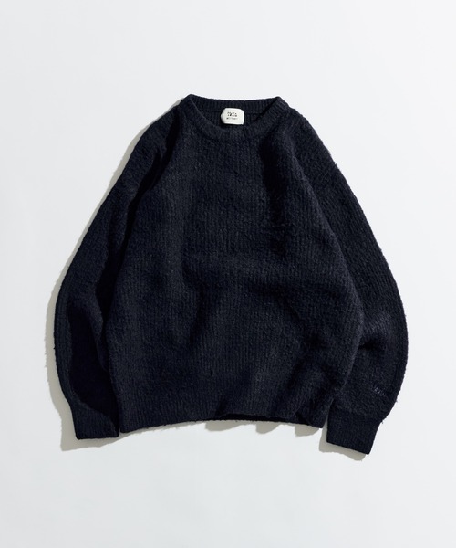 CREW NECK RIB KNIT / クルーネックリブニット（ニット/セーター