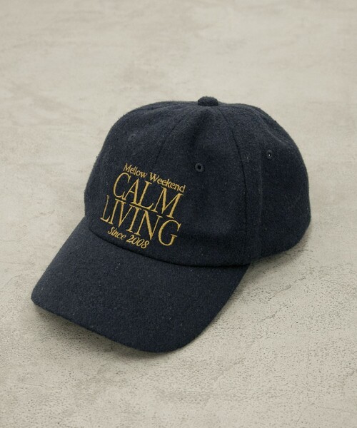 coen（コーエン）の「ロゴ刺繍ウールライクキャップ（キャップ・レディース・ネイビー/ベージュ/ダークグレー/ダークブラウン・FREE）」の9枚目の写真