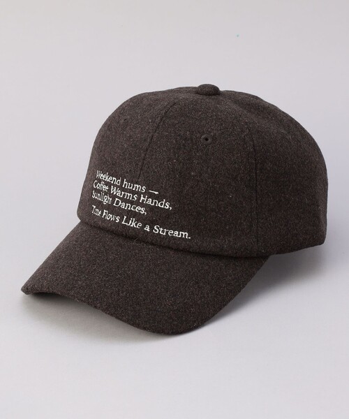 coen（コーエン）の「ロゴ刺繍ウールライクキャップ（キャップ・レディース・ネイビー/ベージュ/ダークグレー/ダークブラウン・FREE）」の14枚目の写真