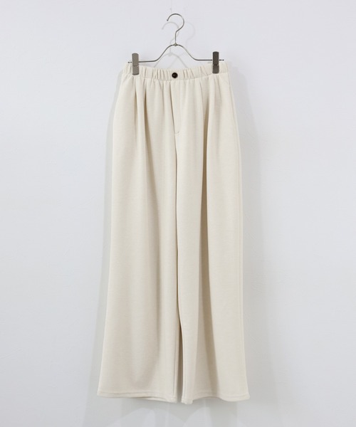 J by blue(ジェイバイブルー)の「タックスウェットパンツ(スウェットパンツ・レディース・アイボリー/ブラック/グレー・MEDIUM)」の8枚目の写真