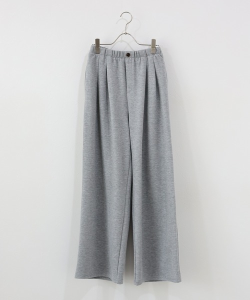 J by blue(ジェイバイブルー)の「タックスウェットパンツ(スウェットパンツ・レディース・アイボリー/ブラック/グレー・MEDIUM)」の9枚目の写真