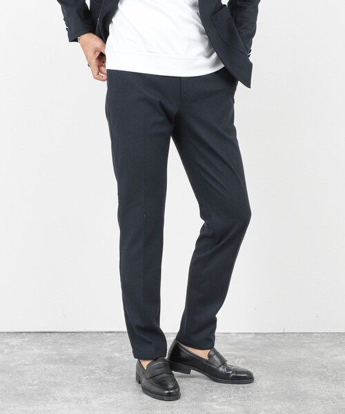 NOLLEY’S(ノーリーズ)の「《セットアップ対応》【Active Jersey】ホームスパン ストレッチスリムフィット 25AW(その他パンツ・メンズ・チャコールグレー/グレー/ネイビー・S/M/L/XL/XXL)」の9枚目の写真