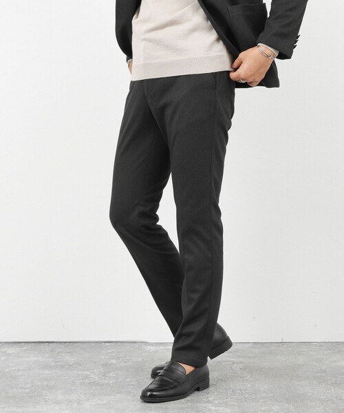 NOLLEY’S(ノーリーズ)の「《セットアップ対応》【Active Jersey】ホームスパン ストレッチスリムフィット 25AW(その他パンツ・メンズ・チャコールグレー/グレー/ネイビー・S/M/L/XL/XXL)」の12枚目の写真