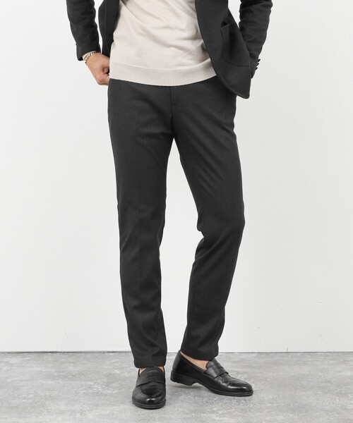 NOLLEY’S(ノーリーズ)の「《セットアップ対応》【Active Jersey】ホームスパン ストレッチスリムフィット 25AW(その他パンツ・メンズ・チャコールグレー/グレー/ネイビー・S/M/L/XL/XXL)」の15枚目の写真
