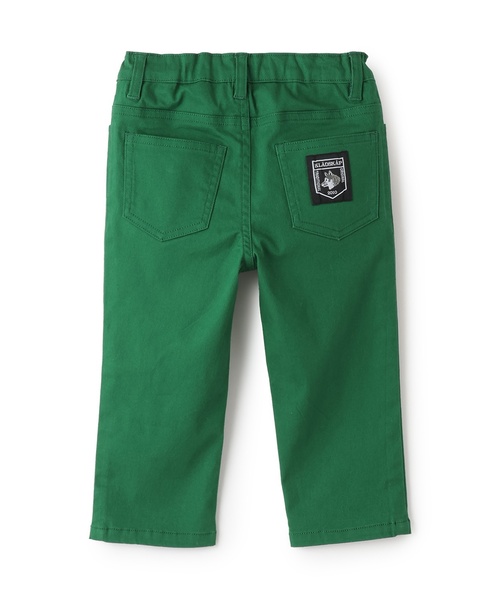 kladskap（クレードスコープ）の「オオカミ刺しゅうロング丈ストレートパンツ（その他パンツ・キッズ・ベージュ/グリーン/ネイビー・100cm/90cm/110cm/120cm/130cm/80ｃｍ）」の4枚目の写真