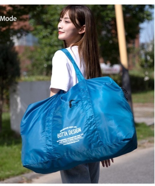 BACKYARD FAMILY(バックヤードファミリー)の「ボストンバッグ 収納付き 軽量 大容量 撥水 ybotta5131(ボストンバッグ・レディース・ダークグリーン/モカ/ネイビー/ブラック・FREE)」の4枚目の写真