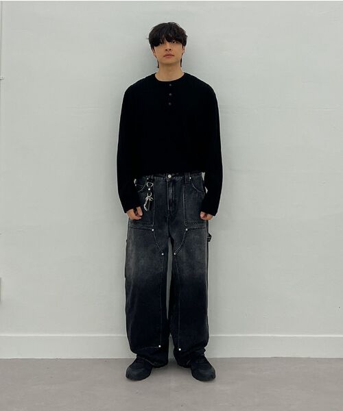 Millo Archive(ミロ アーカイブ)の「クラフトカーペンターパンツ【ミディアムグレー】(デニムパンツ・メンズ・その他・SMALL/MEDIUM/LARGE/X-LARGE)」の14枚目の写真