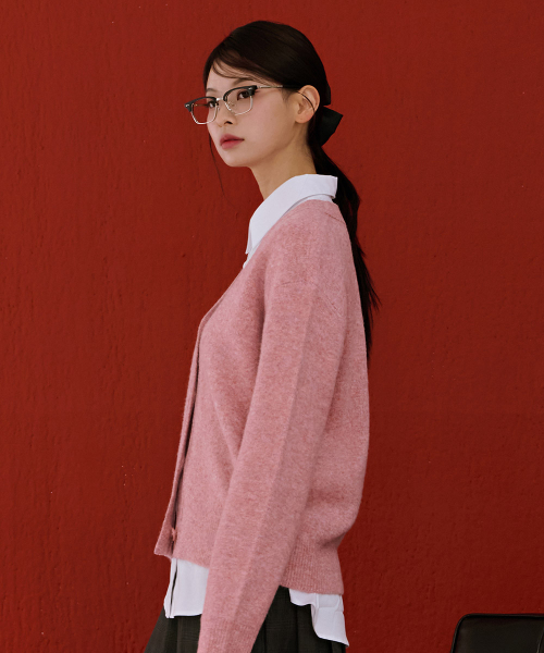 CHASECULT(チェイスカルト)の「レディースボカシカーディガン-ピンク(カーディガン/ボレロ・レディース・PINK・90/85)」の3枚目の写真