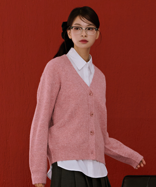 CHASECULT(チェイスカルト)の「レディースボカシカーディガン-ピンク(カーディガン/ボレロ・レディース・PINK・90/85)」の4枚目の写真