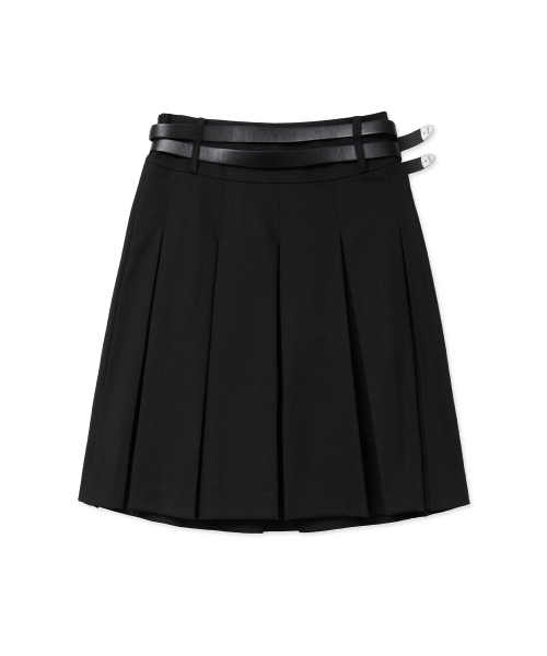 Midnight Move（ミッドナイトムーブ）の「2 belt skirt (black)（スカート・レディース・その他・SMALL/MEDIUM）」の3枚目の写真