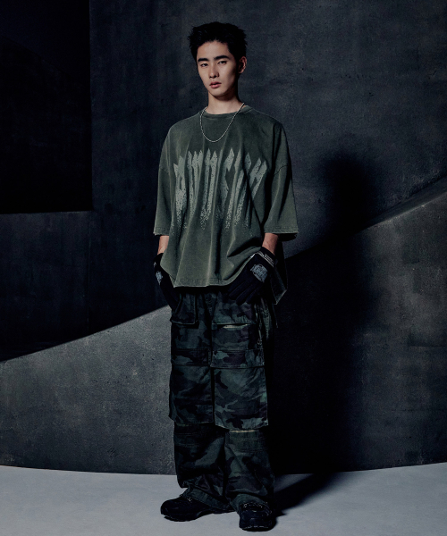 NOMANUAL(NOMANUAL)の「PENTRUM CARGO PANTS - DYED CAMOUFLAGE(その他パンツ・レディース・その他・SMALL/MEDIUM/LARGE/X-LARGE)」の3枚目の写真