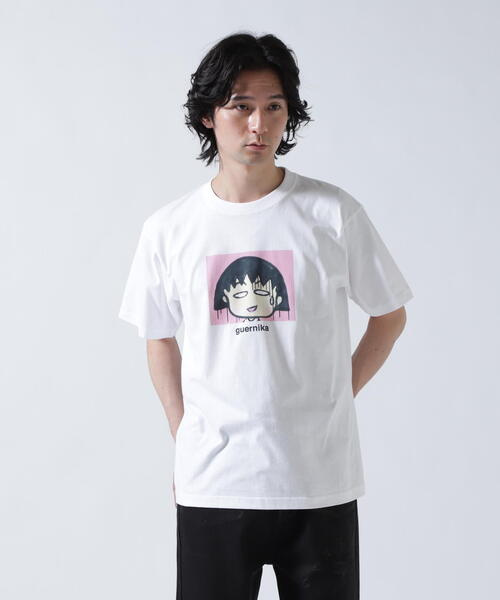 guernika×ちびまる子ちゃん】Drooping Maruko T shirt（Tシャツ