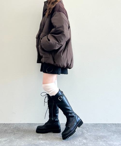 HOTEL PARTICULIER　カバー　レザーロングブーツ　アパルトモン 靴 カバーロングブーツ – Apiz
