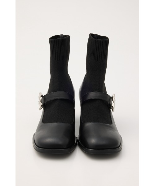 STACCATO(スタッカート)の「リコニットコンビブーツ(ブーツ・レディース・ブラック・23.0cm/23.5cm/24.0cm/24.5cm)」の3枚目の写真