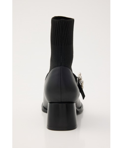 STACCATO(スタッカート)の「リコニットコンビブーツ(ブーツ・レディース・ブラック・23.0cm/23.5cm/24.0cm/24.5cm)」の5枚目の写真