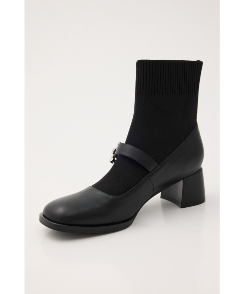 STACCATO(スタッカート)の「リコニットコンビブーツ(ブーツ・レディース・ブラック・23.0cm/23.5cm/24.0cm/24.5cm)」の8枚目の写真