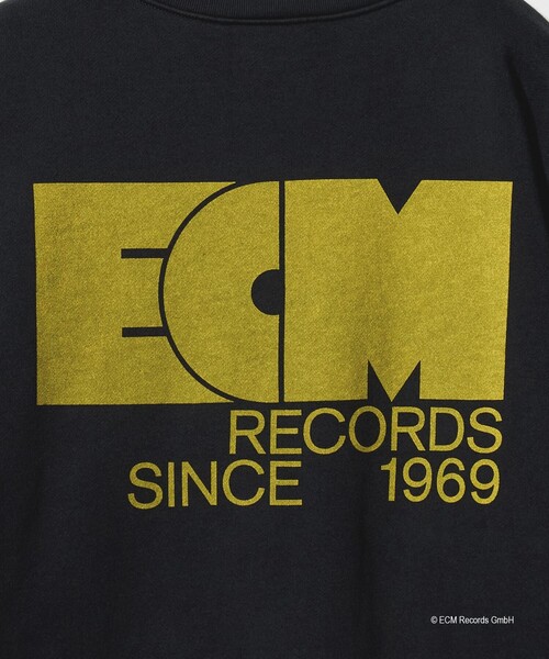 BEAUTY&YOUTH UNITED ARROWS(ビューティーアンドユースユナイテッドアローズ)の「<ECM × BEAUTY&YOUTH>ECM ロゴ プリント スウェット(スウェット・メンズ・ホワイト/ブラック・XL/L/M)」の7枚目の写真