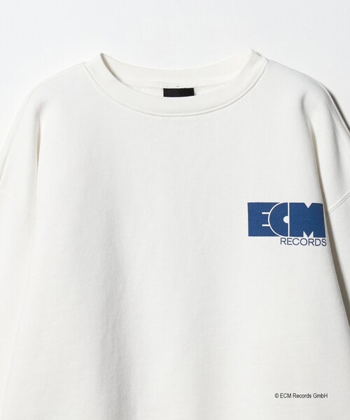 BEAUTY&YOUTH UNITED ARROWS(ビューティーアンドユースユナイテッドアローズ)の「<ECM × BEAUTY&YOUTH>ECM ロゴ プリント スウェット(スウェット・メンズ・ホワイト/ブラック・XL/L/M)」の11枚目の写真