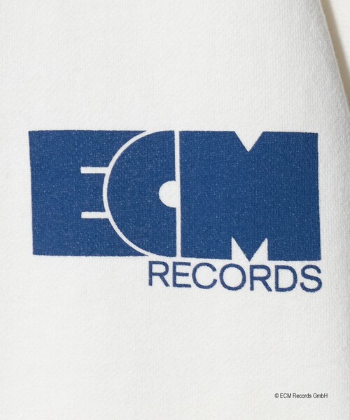 BEAUTY&YOUTH UNITED ARROWS(ビューティーアンドユースユナイテッドアローズ)の「<ECM × BEAUTY&YOUTH>ECM ロゴ プリント スウェット(スウェット・メンズ・ホワイト/ブラック・XL/L/M)」の12枚目の写真