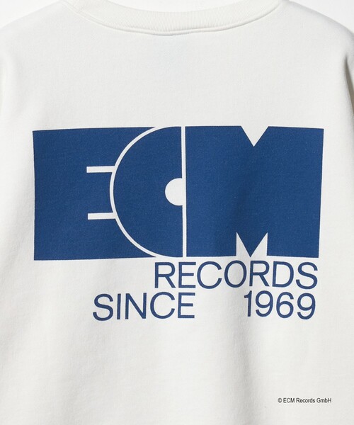 BEAUTY&YOUTH UNITED ARROWS(ビューティーアンドユースユナイテッドアローズ)の「<ECM × BEAUTY&YOUTH>ECM ロゴ プリント スウェット(スウェット・メンズ・ホワイト/ブラック・XL/L/M)」の13枚目の写真
