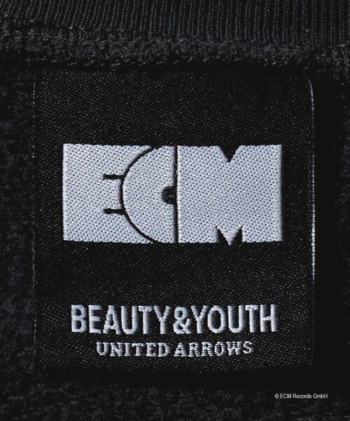 BEAUTY&YOUTH UNITED ARROWS(ビューティーアンドユースユナイテッドアローズ)の「<ECM × BEAUTY&YOUTH>ECM ロゴ プリント スウェット(スウェット・メンズ・ホワイト/ブラック・XL/L/M)」の15枚目の写真