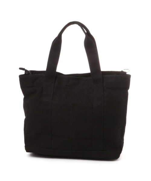 GLOBAL WORK（グローバルワーク）の「3ROOM2WAYキャンバストートL/603674（トートバッグ・レディース・チャコールグレー/ブラック/ダークブラウン/オフホワイト・FREE）」の8枚目の写真
