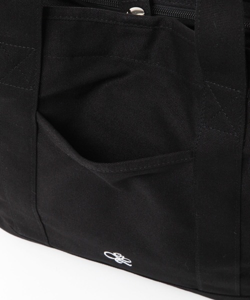 GLOBAL WORK（グローバルワーク）の「3ROOM2WAYキャンバストートL/603674（トートバッグ・レディース・チャコールグレー/ブラック/ダークブラウン/オフホワイト・FREE）」の14枚目の写真