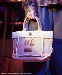 Green　Parks | ■STRANGER THINGS×MINNETONKA フェイクスウェードボアバッグ(トートバッグ)